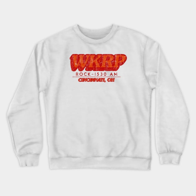 WKRP Turkey Drop Crewneck Sweatshirt by Shiyi Studio